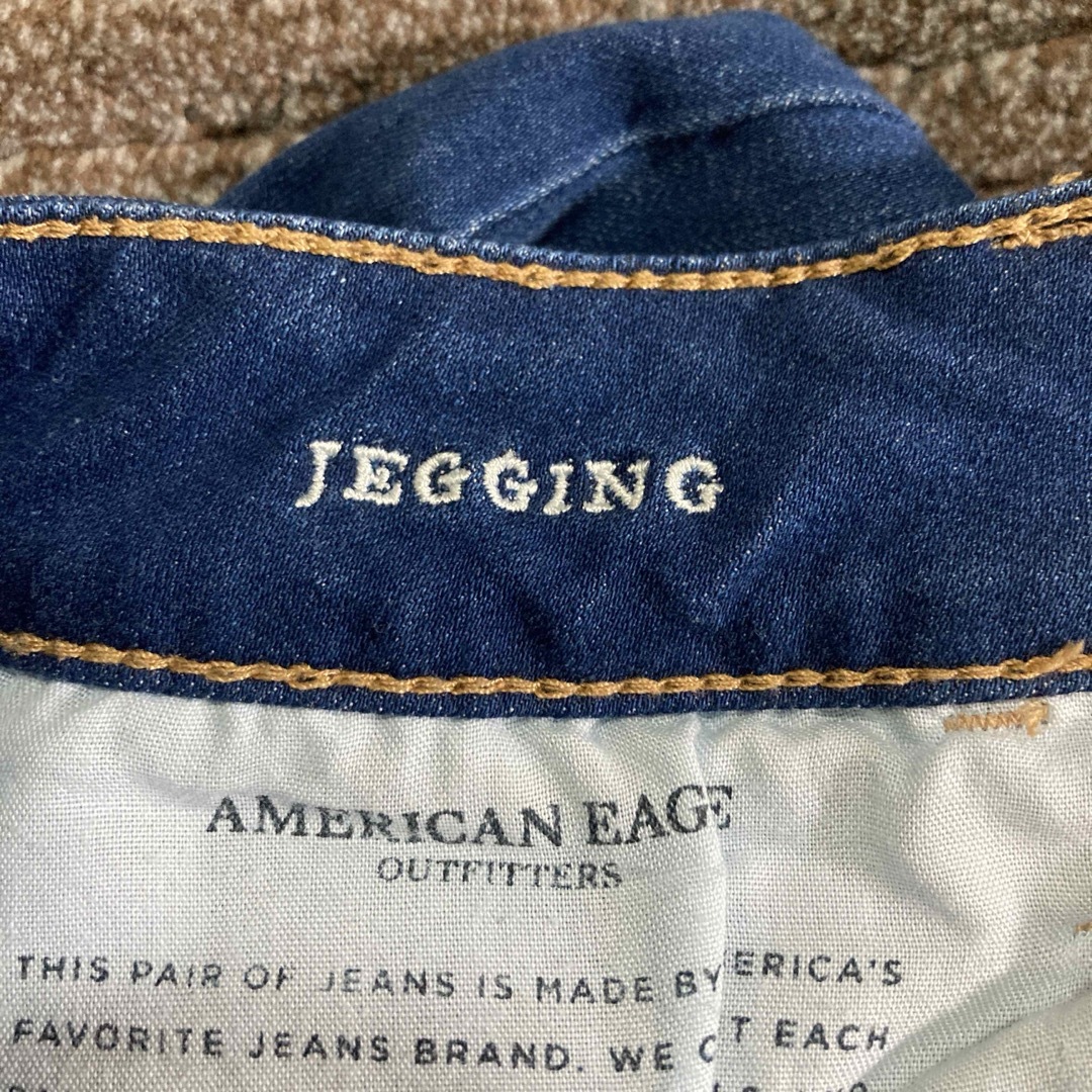 American Eagle(アメリカンイーグル)の【送料無料】アメリカンイーグル　ジェギング　デニム　ジーンズ　サイズ06 メンズのパンツ(デニム/ジーンズ)の商品写真