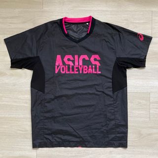 アシックス(asics)のasics バレーボール　半袖ピステ　メンズMサイズ(バレーボール)