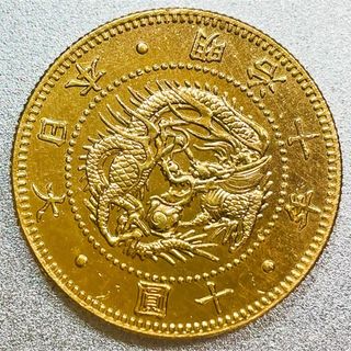 旧10圓金貨 明治10年　レプリカコイン　旧10円(貨幣)