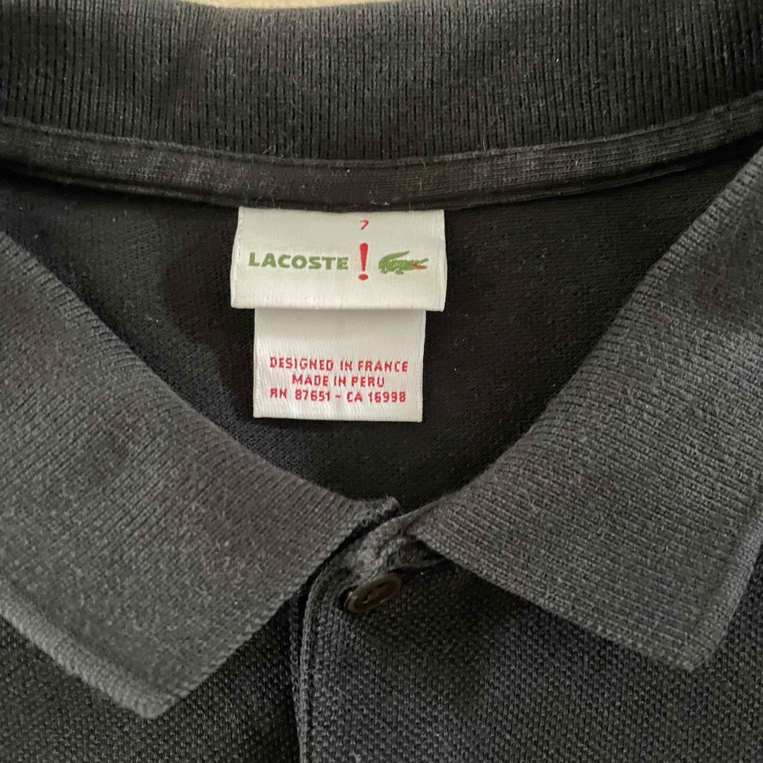 LACOSTE(ラコステ)のLACOSTE Polo shirt Black メンズのトップス(ポロシャツ)の商品写真