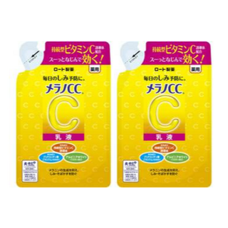 メラノCC　乳液　詰め替え　120ml　2袋(乳液/ミルク)