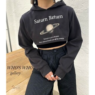 WHO'S WHO gallery - 新品 WHO'S WHO gallery SATURN RETURNパーカー