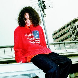 ALLEGE - dairiku 19aw 国旗ニット