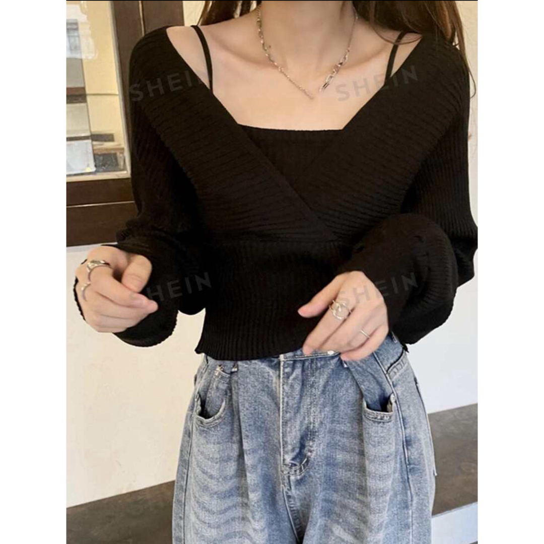 SHEIN(シーイン)のトップス レディースのトップス(ニット/セーター)の商品写真