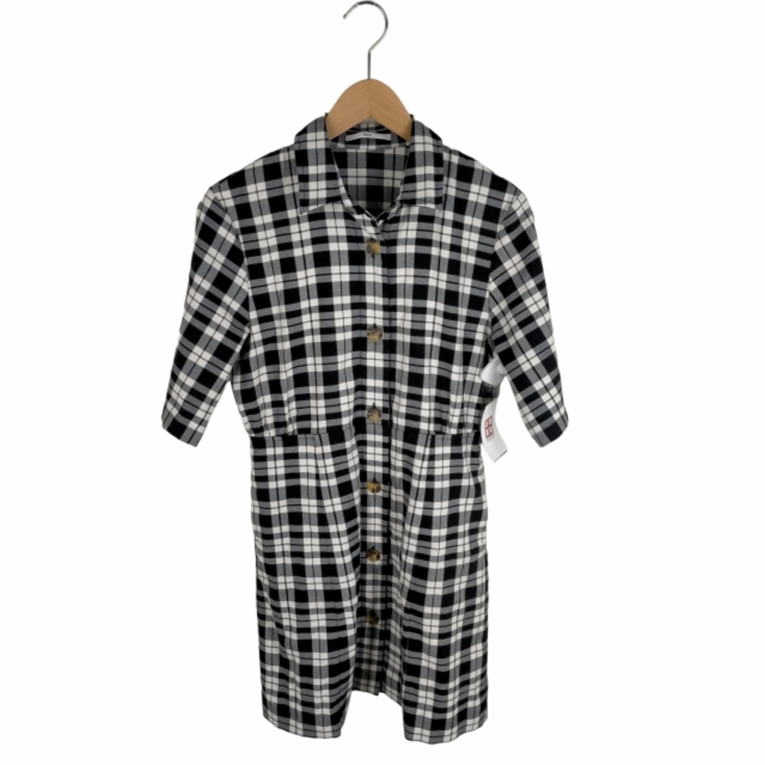 SLY(スライ)のSLY(スライ) COLOR PLAID BACK GATHER S レディース レディースのワンピース(その他)の商品写真