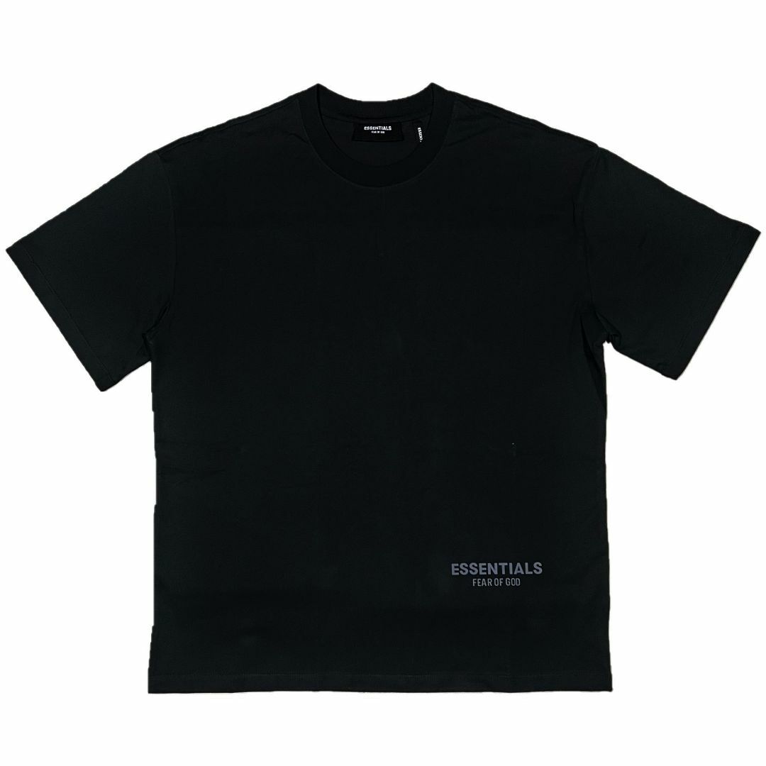 FEAR OF GOD(フィアオブゴッド)のFOG エッセンシャルズ リフレクター 半袖 Tシャツ ブラック XL メンズのトップス(Tシャツ/カットソー(半袖/袖なし))の商品写真