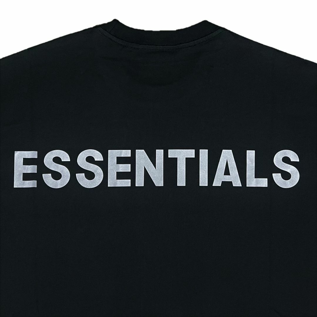 FEAR OF GOD(フィアオブゴッド)のFOG エッセンシャルズ リフレクター 半袖 Tシャツ ブラック XL メンズのトップス(Tシャツ/カットソー(半袖/袖なし))の商品写真