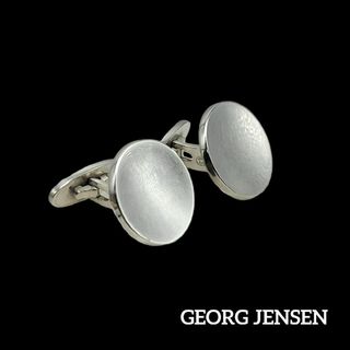 ジョージジェンセン(Georg Jensen)の【美品】GEORGJENSEN  カフス 103 ラウンド SILVER925(カフリンクス)