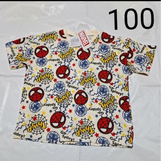 マーベル(MARVEL)の100cm　半袖Tシャツ　スパイダーマン　マーベル(Tシャツ/カットソー)