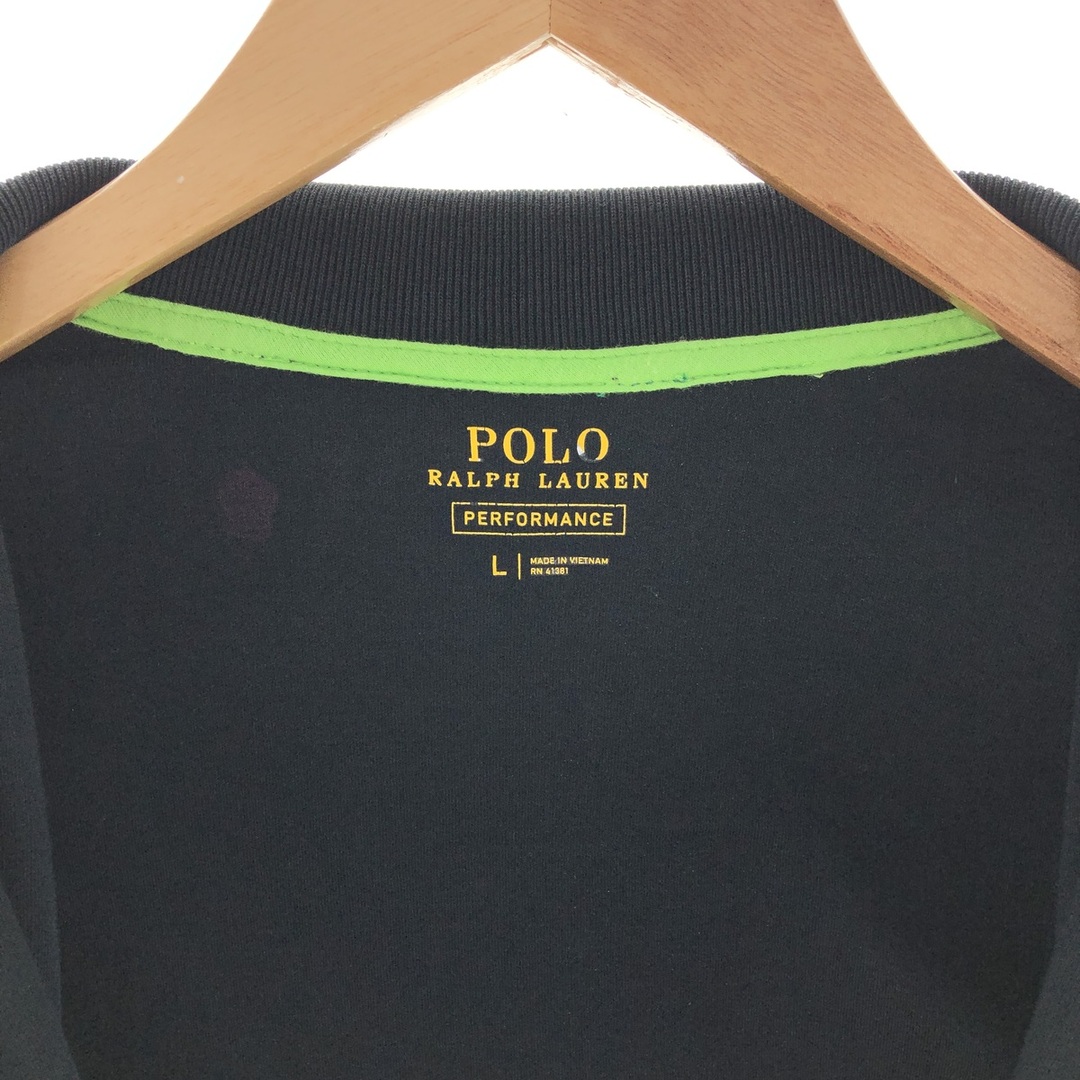 Ralph Lauren(ラルフローレン)の古着 ラルフローレン Ralph Lauren POLO RALPH LAUREN PERFORMANCE ジャージ トラックジャケット メンズL /eaa390483 メンズのジャケット/アウター(その他)の商品写真