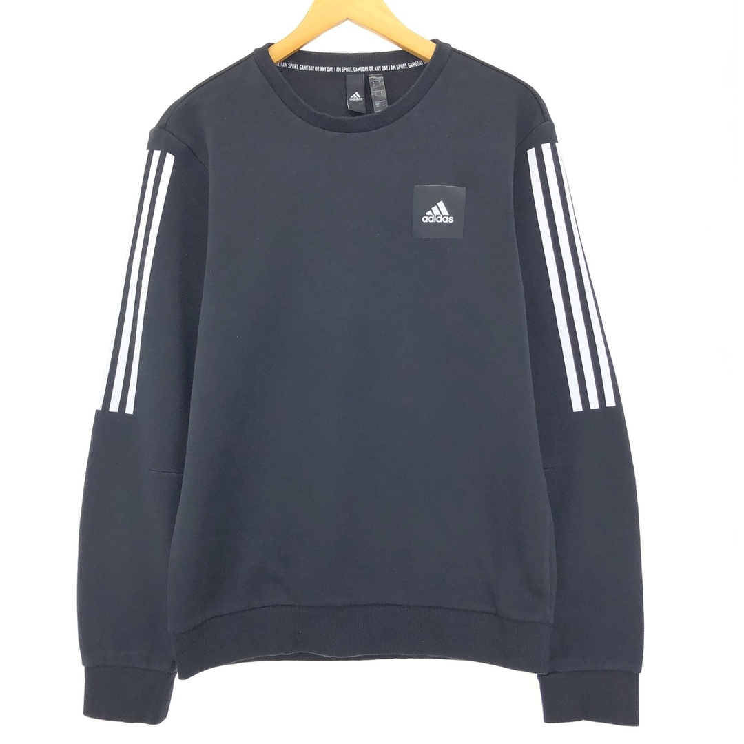 adidas(アディダス)の古着 アディダス adidas ワンポイントロゴスウェットシャツ トレーナー メンズS /eaa421725 メンズのトップス(スウェット)の商品写真