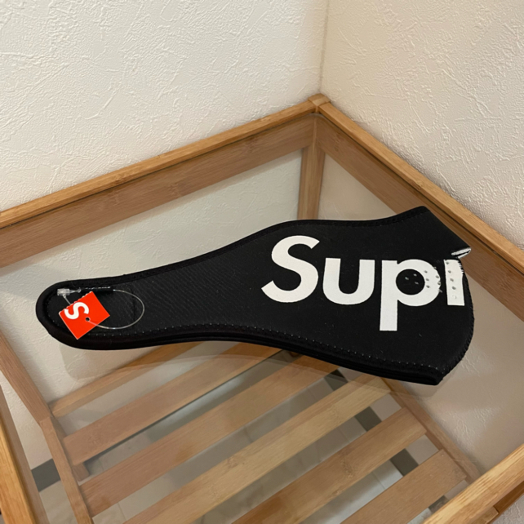 supreme フェイスマスク 黒 新品 半タグ 初期