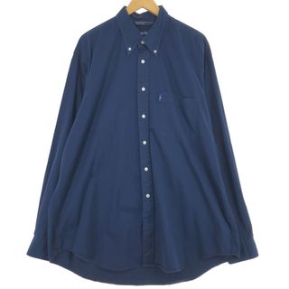 ノーティカ(NAUTICA)の古着 90年代 ノーティカ NAUTICA 長袖 ボタンダウンシャツ メンズXXL ヴィンテージ /eaa425297(シャツ)