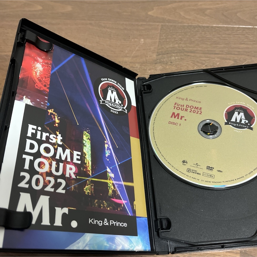 King & Prince(キングアンドプリンス)のKing　＆　Prince　First　DOME　TOUR　2022　〜Mr．〜 エンタメ/ホビーのDVD/ブルーレイ(ミュージック)の商品写真