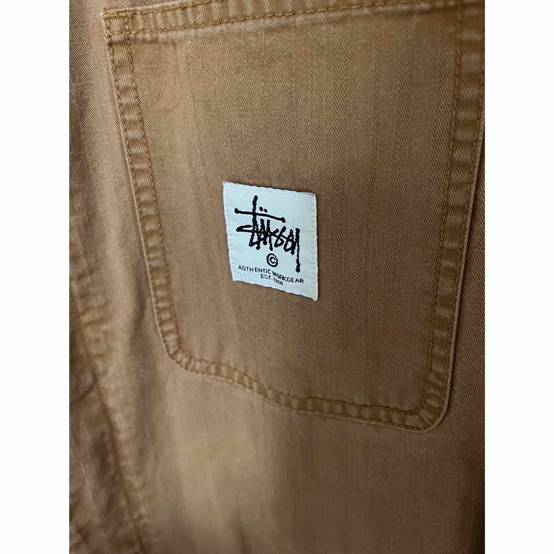 STUSSY(ステューシー)のStussy つなぎ　ジャンプスーツ　ブラウン　オールインワン メンズのパンツ(サロペット/オーバーオール)の商品写真