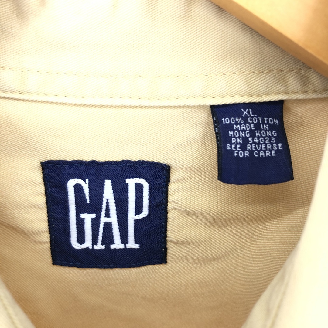 GAP(ギャップ)の古着 90年代 ギャップ GAP オールドギャップ 長袖 コットンシャツ メンズXL ヴィンテージ /eaa425273 メンズのトップス(シャツ)の商品写真