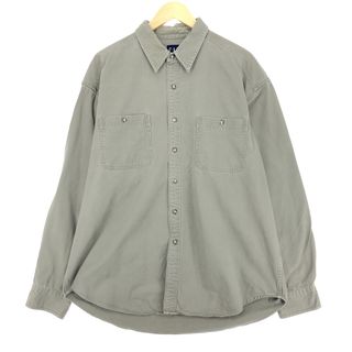 ギャップ(GAP)の古着 90年代 ギャップ GAP オールドギャップ 長袖 コットンシャツ メンズXL ヴィンテージ /eaa425275(シャツ)