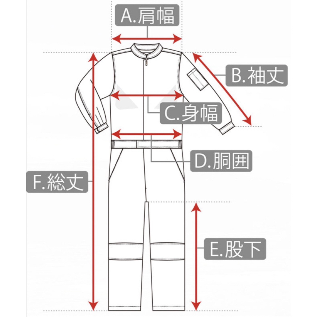 メンズ おしゃれ つなぎ ヒッコリー XL メンズのパンツ(サロペット/オーバーオール)の商品写真