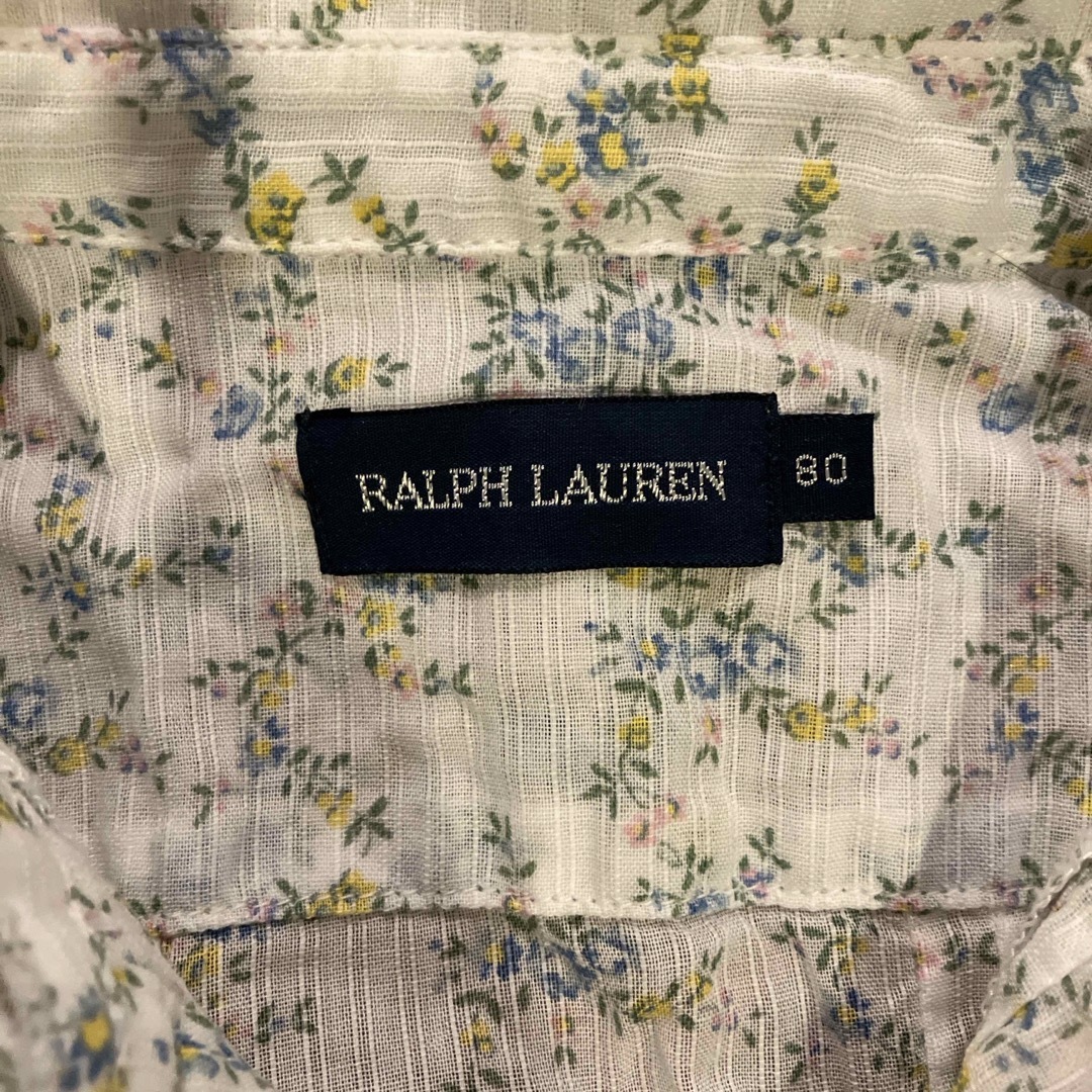 Ralph Lauren(ラルフローレン)のラルフローレン　ベビー　ブラウス　サイズ80 キッズ/ベビー/マタニティのベビー服(~85cm)(シャツ/カットソー)の商品写真