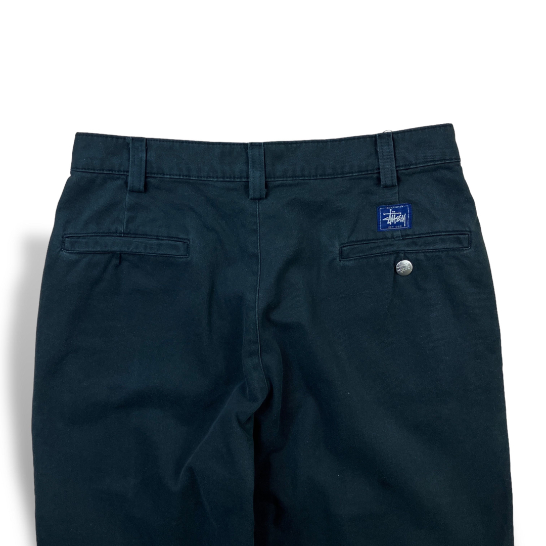STUSSY - 90s USA製 old stussy オールドステューシー チノパン STUSSY - 90s USA製 old stussy オールドステューシー チノパン