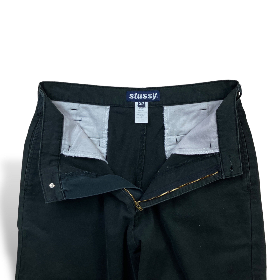 STUSSY - 90s USA製 old stussy オールドステューシー チノパン STUSSY - 90s USA製 old stussy オールドステューシー チノパン