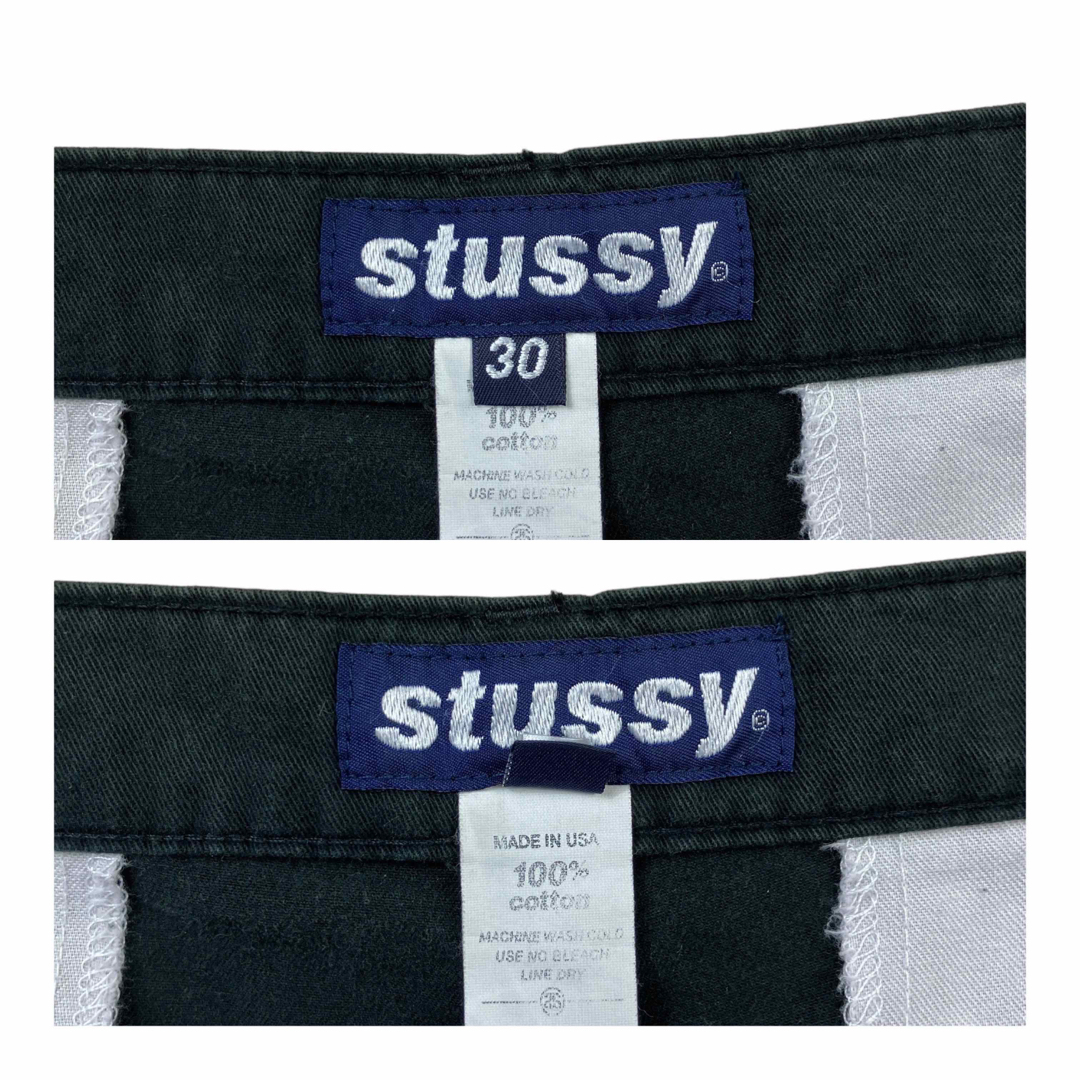 STUSSY - 90s USA製 old stussy オールドステューシー チノパン STUSSY - 90s USA製 old stussy オールドステューシー チノパン