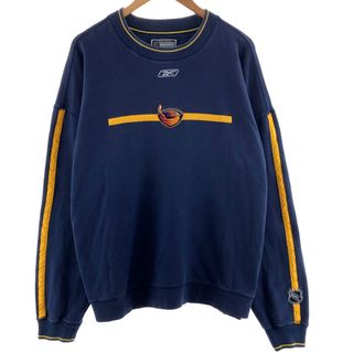 リーボック(Reebok)の古着 リーボック Reebok NHL ATLANTA THRASHERS スウェットシャツ トレーナー メンズXXL /eaa391178(スウェット)