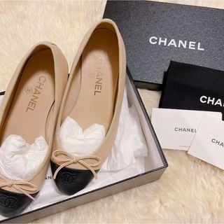 シャネル(CHANEL)のCHANEL バレリーナ　37.5(バレエシューズ)