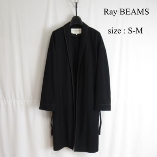 Ray BEAMS - Ray BEAMS ベルテッド チェスター コート アウター ジャケット 1 黒