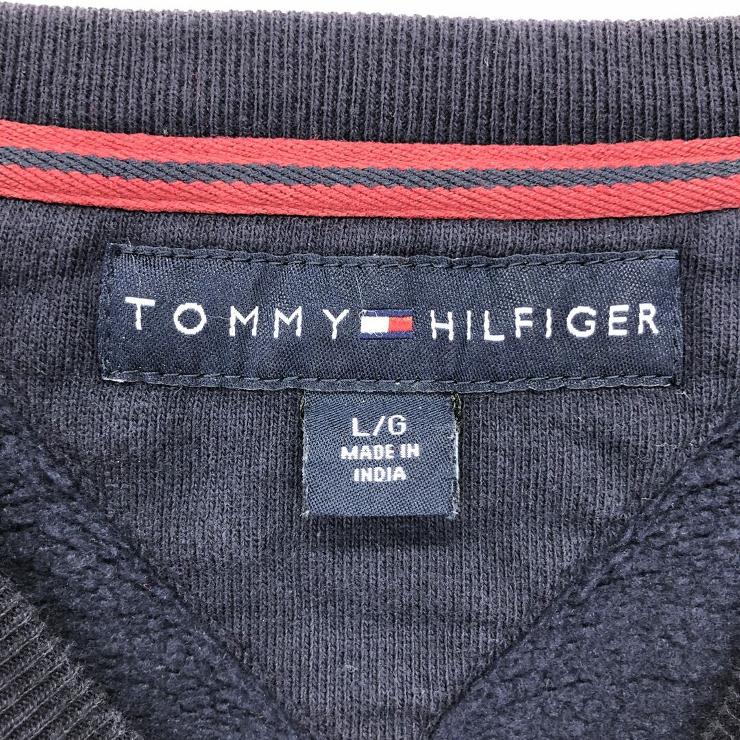 TOMMY HILFIGER(トミーヒルフィガー)の古着 00年代 トミーヒルフィガー TOMMY HILFIGER スウェットシャツ トレーナー メンズL /eaa411980 メンズのトップス(スウェット)の商品写真