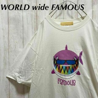 ワールドワイドフェイマス(WORLD wide FAMOUS)のWORLD wide FAMOUS Tシャツ サメ シャーク プリント(Tシャツ/カットソー(半袖/袖なし))