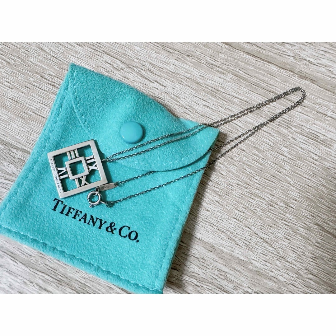 Tiffany & Co.(ティファニー)のTIFFANY&Co ティファニー　スクエアネックレス　シルバー　Ag925 レディースのアクセサリー(ネックレス)の商品写真