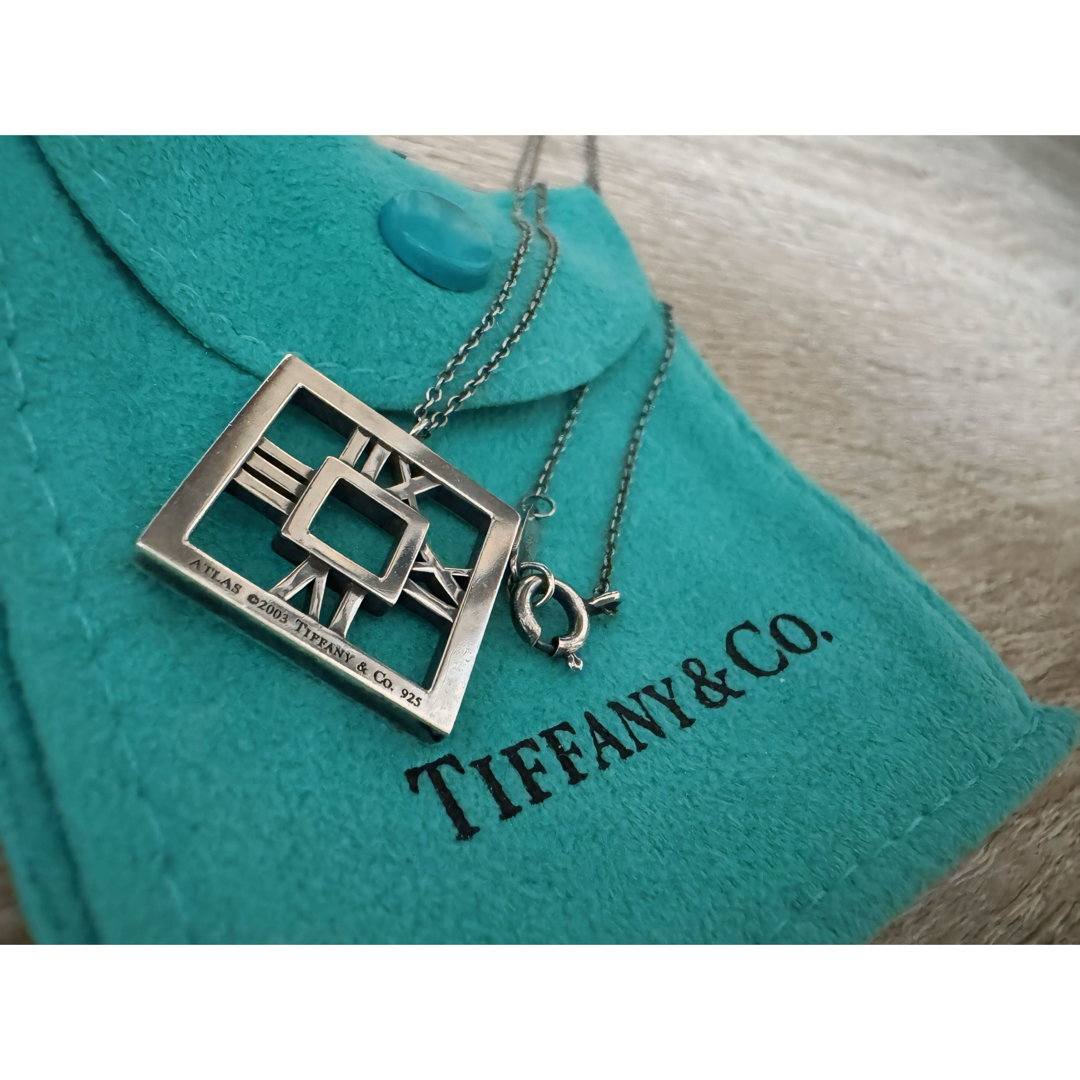 Tiffany & Co.(ティファニー)のTIFFANY&Co ティファニー　スクエアネックレス　シルバー　Ag925 レディースのアクセサリー(ネックレス)の商品写真