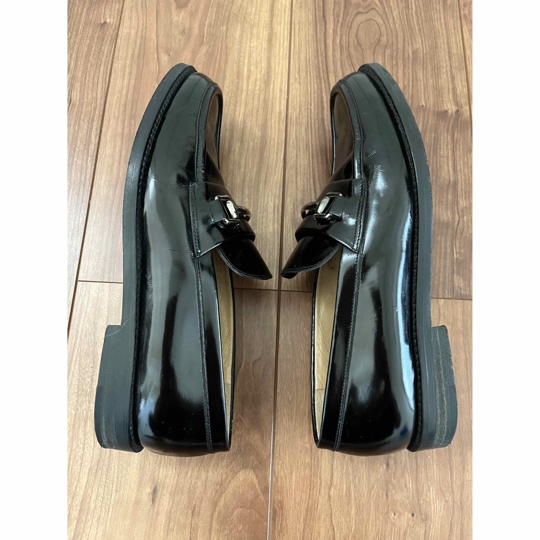 Gucci(グッチ)のグッチ　GUCCI  ビットローファー　エナメル　ブラック　イタリア製 レディースの靴/シューズ(ローファー/革靴)の商品写真