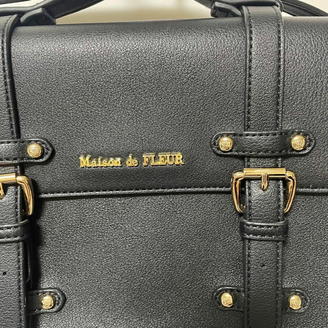 Maison de FLEUR(メゾンドフルール)のMaison de FLEUR メゾン ド フルール　2WAY  ハンドバッグ レディースのバッグ(ハンドバッグ)の商品写真