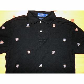 ポロラルフローレン(POLO RALPH LAUREN)のPOLO ラルフローレン ポロシャツ  刺繍 XS(ポロシャツ)