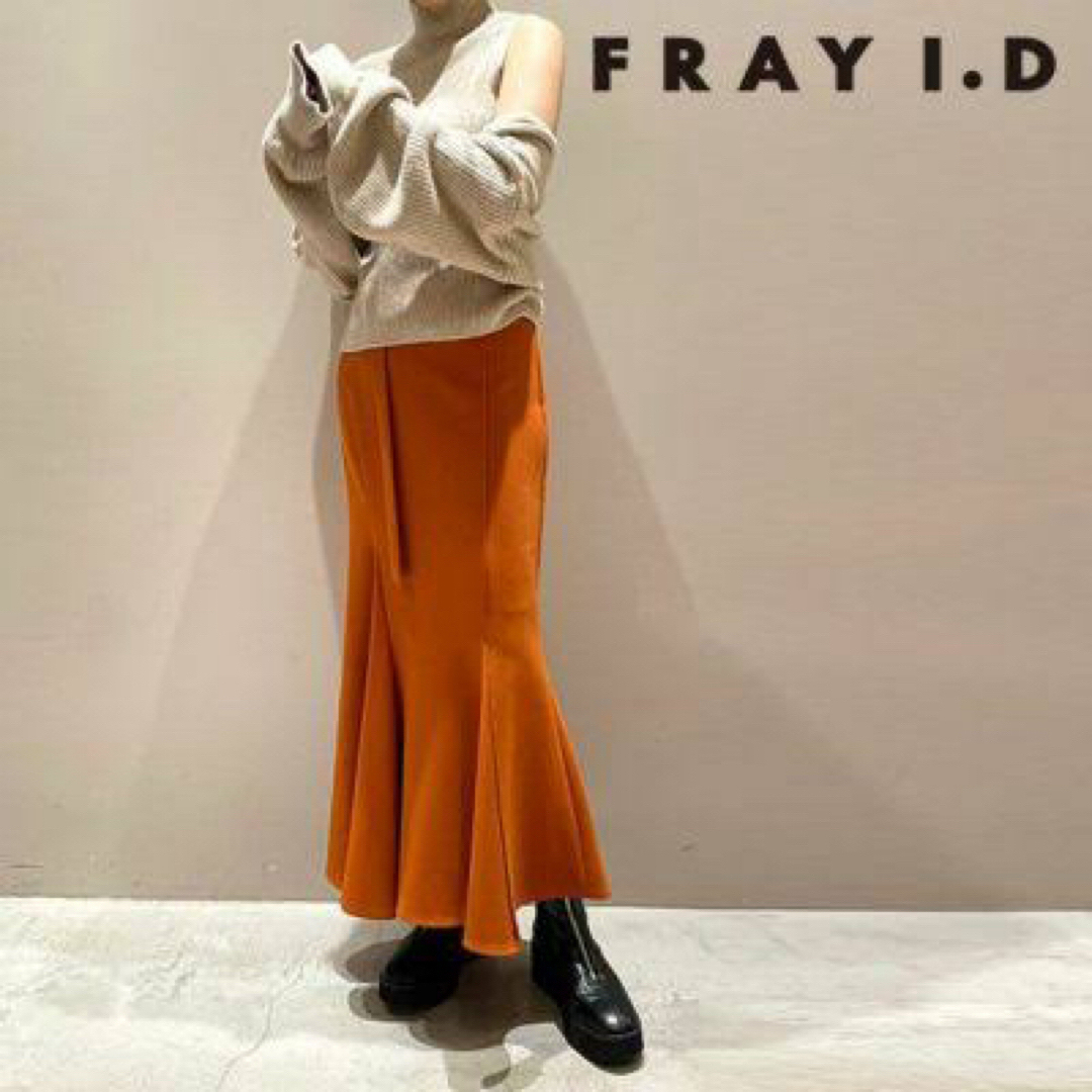 FRAY I.D(フレイアイディー)の新品 アシンメトリーマーメイドスカート レディースのスカート(ロングスカート)の商品写真