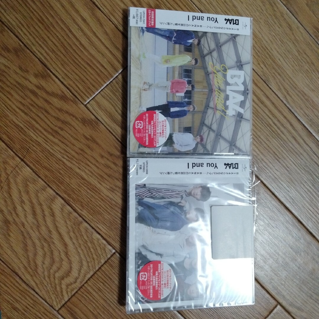 新品未開封！B1A4 you and I二枚組 エンタメ/ホビーのCD(K-POP/アジア)の商品写真