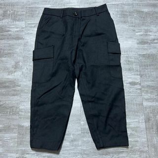 UNITED ARROWS - 美品 ユナイテッド・アローズ カーゴパンツ 黒　ブラック レディース 36