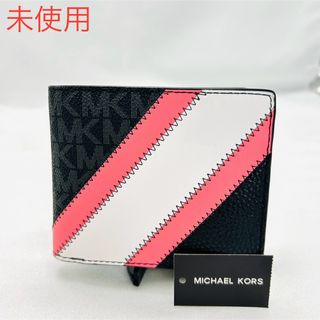 マイケルコース(Michael Kors)の未使用　MICHAL KORS マイケルコース COOPER 折り財布　MK柄(折り財布)