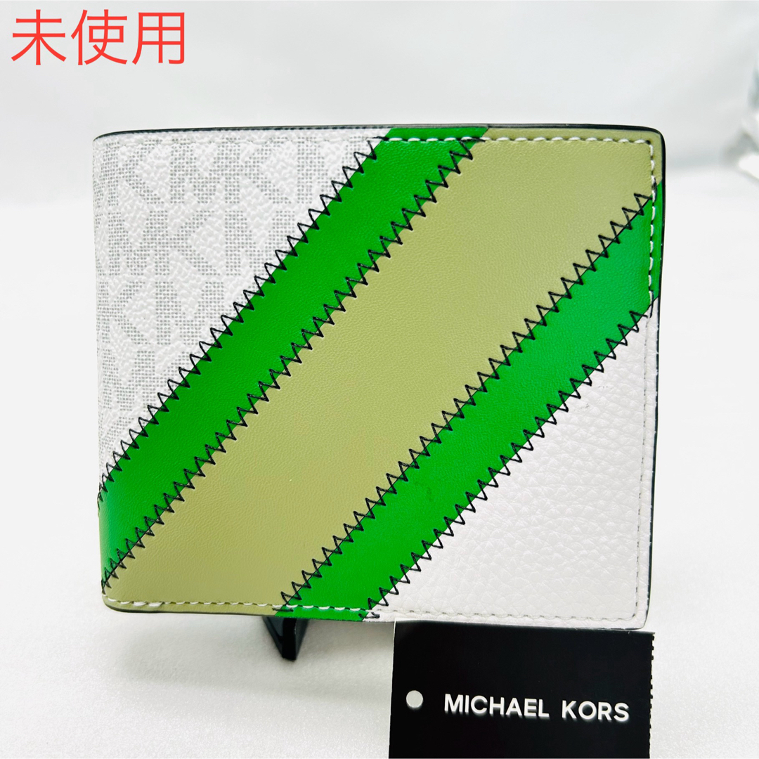 Michael Kors(マイケルコース)の未使用　MICHAL KORS マイケルコース COOPER 折り財布　MK柄 メンズのファッション小物(折り財布)の商品写真