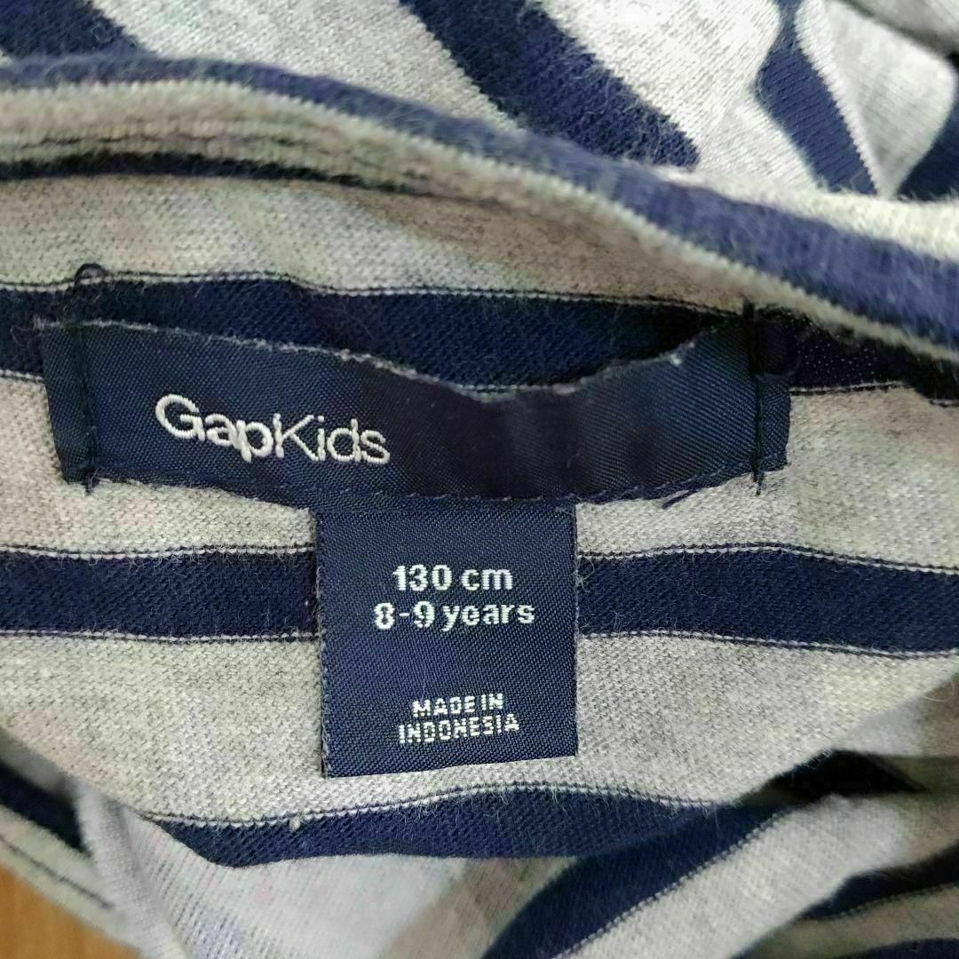 GAP Kids(ギャップキッズ)のGAPKIDS ギャップキッズ ロンT 長袖シャツ トップス 130 女の子 キッズ/ベビー/マタニティのキッズ服女の子用(90cm~)(Tシャツ/カットソー)の商品写真