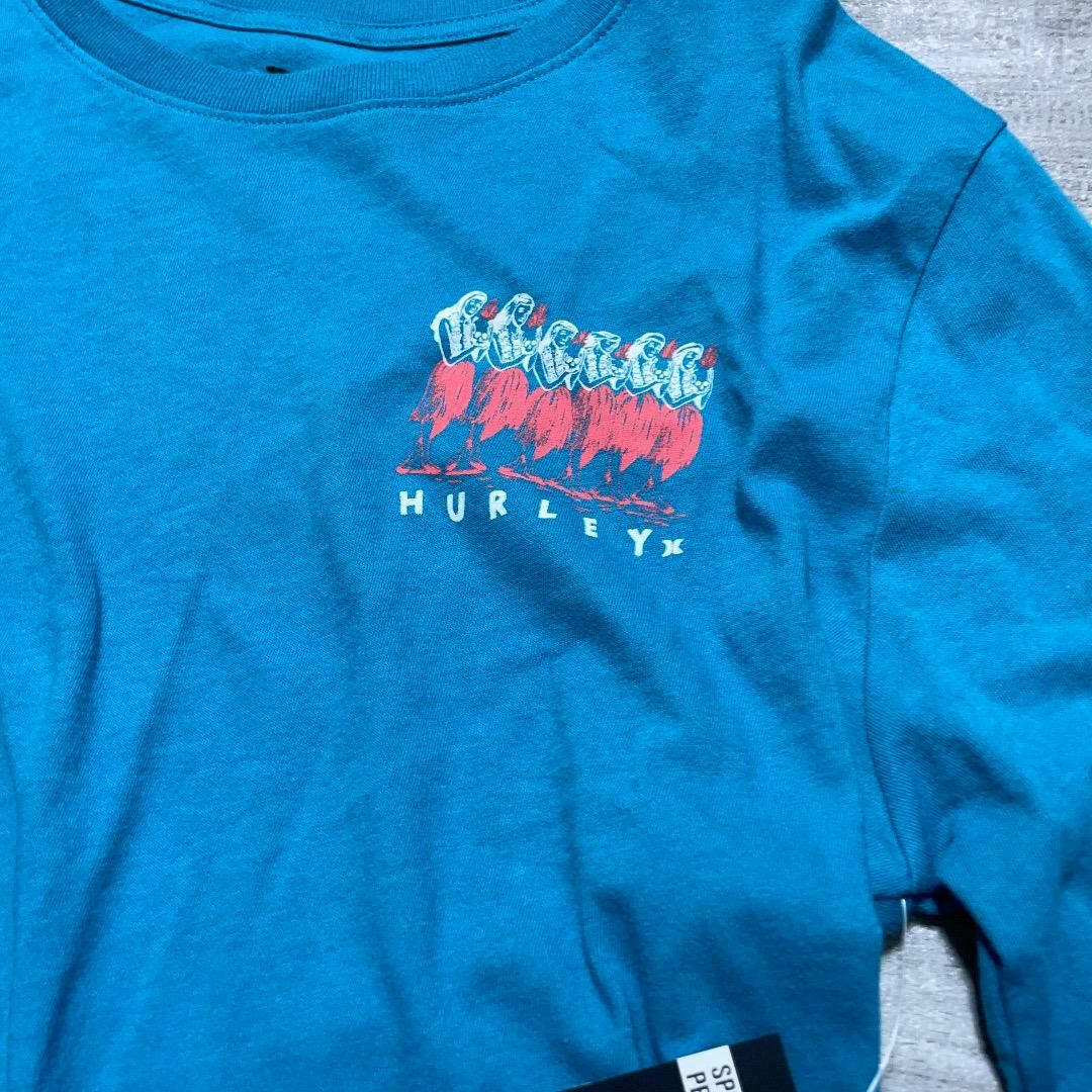 Hurley(ハーレー)の未使用タグ付属 HARLEY ハーレー 長袖シャツ ロンT 袖ロゴ メンズM メンズのトップス(Tシャツ/カットソー(七分/長袖))の商品写真