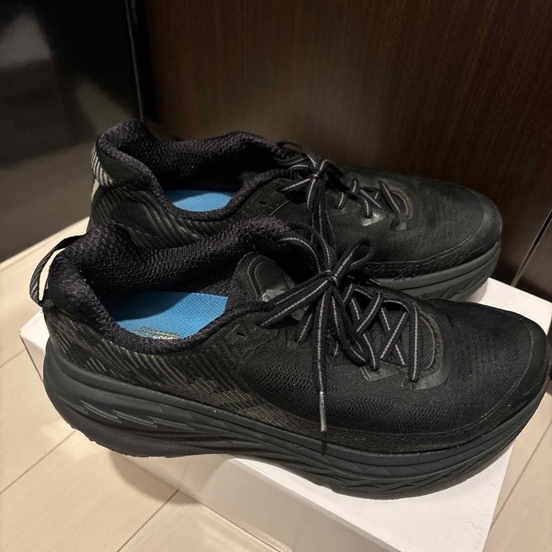 HOKA ONE ONE(ホカオネオネ)のホカオネオネ　BONDI 5 ブラック 28cm メンズの靴/シューズ(スニーカー)の商品写真