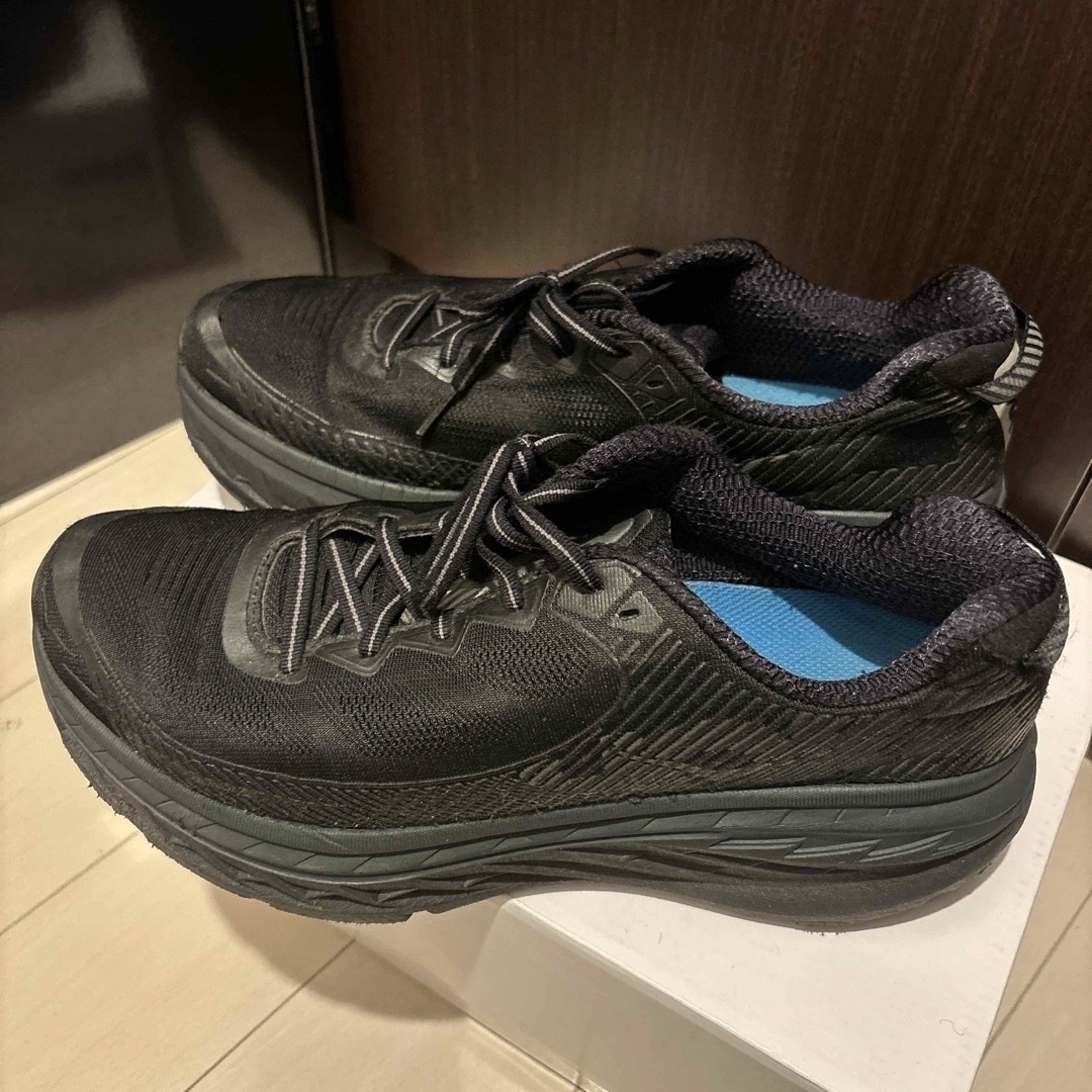 HOKA ONE ONE(ホカオネオネ)のホカオネオネ　BONDI 5 ブラック 28cm メンズの靴/シューズ(スニーカー)の商品写真