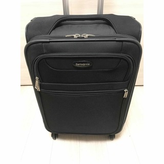 サムソナイト(Samsonite)のサムソナイト キャリーケースバッグ・キャンバスレザー/ブラック(トラベルバッグ/スーツケース)