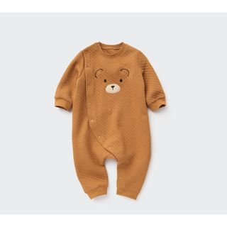 ユニクロ(UNIQLO)の新品 キルトカバーオー  クマ(カバーオール)