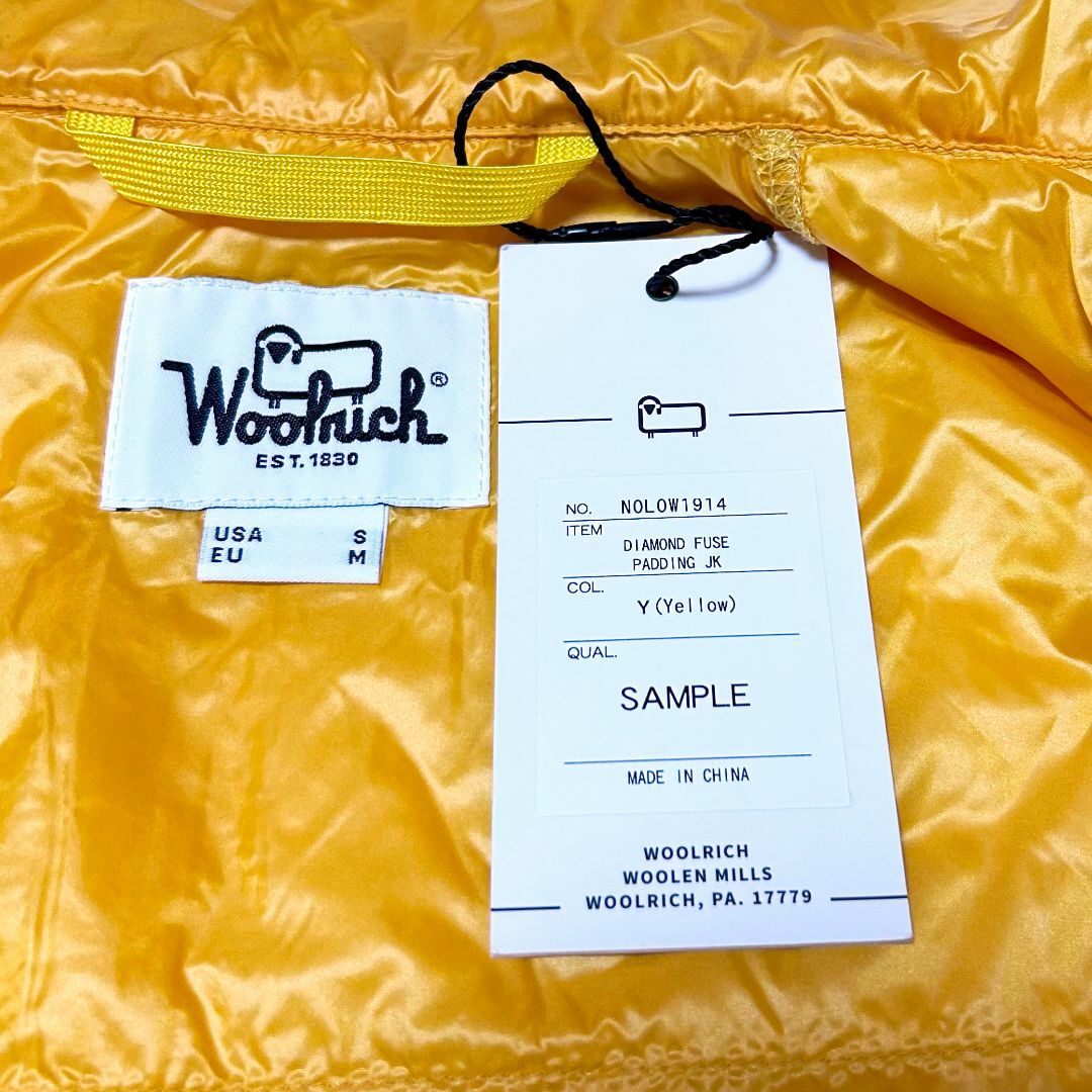 WOOLRICH(ウールリッチ)の新品　Mサイズ　ウールリッチ（サンプル品）　ダイヤモンドヒューズ　ジャケット メンズのジャケット/アウター(ナイロンジャケット)の商品写真