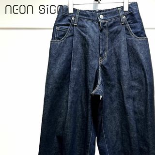 ネオンサイン(NEON SIGN)のNEON SIGNネオンサインワイドデニムWIDE DENIM SLACKS/1(デニム/ジーンズ)