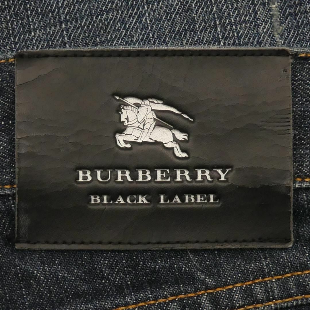 BURBERRY BLACK LABEL(バーバリーブラックレーベル)の廃盤 バーバリーブラックレーベル ジーンズ デニム ノバチェック JJ810 メンズのパンツ(デニム/ジーンズ)の商品写真